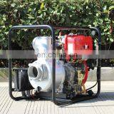 BISON 4Inch Agricultural Irrigation Diesel Water Pump Portable Air Cooled 4 Inch Diesel Engine Water Pump Set