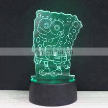 Promotion Gifts Custom 3D Creative Light Acrylic Illusion Night Lamp thumbnail-3