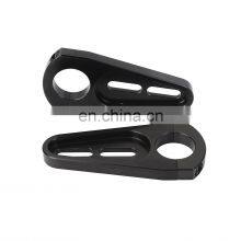 Black Aluminum Fuel Tank Mount Tube Clamps Racecar Parts thumbnail-3