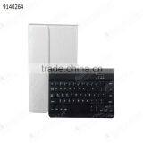 Bluetooth Keyboard for IPad Air,white Plastic Keyboard+ PU 360 Degree Rotating Cover With Removable thumbnail-3