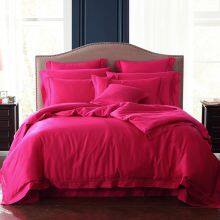 High Quality White 100% Combed Cotton Home Hotel Bedding Set thumbnail-3