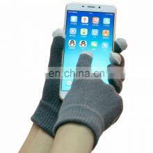 Custom Logo Cell Phone Smartphone Touch Gloves Winter Tactile Texting Touchscreen Gloves Touch Screen Glove thumbnail-4