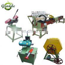 Automatic Bamboo Toothpick Making Machine Round Wood Rod Machine Equipment Wood Sawing Machine