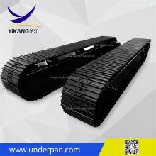 Custom 60 Tons Crawler Mobile Crusher Chassis Steel Track Undercarriage for Heavy Machinery From China thumbnail-2