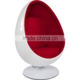 Living Room Furniture Fiberglass Eye Ball Chair,fiberglass Oval Egg Shaped Chair thumbnail-3