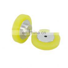 200mm Polyurethane Synchronizer Wheel 6 MM Bore 2pcs in a Bag for Rotary Encoder Meter Counter thumbnail-2
