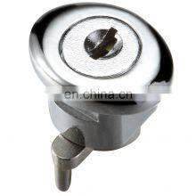 MS823A ZDC Chrome Plated Cabinet Cam Lock