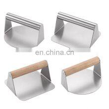 Stainless Steel Household Manual Grill Pressure Meat Press Hammer Tear thumbnail-5