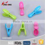 18 Pcs Hanger Clamp 2.85 Inch Plastic Clothespins thumbnail-1