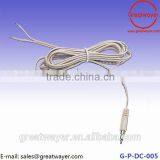 UL1185 22# 3.5mm stereo microphone cable