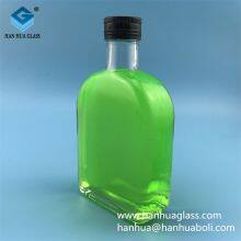 Wholesale 330ml Glass Flat Wine Bottles, Health Wine Glass Bottles thumbnail-5