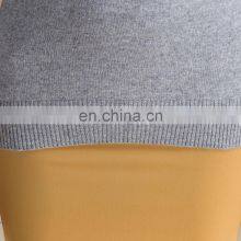 Chinese Supplier Soft Gold Cashmere Products Women High Neck Worsted Sweater thumbnail-5