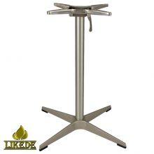 Aluminum Outdoor Folding Table Base Metal Foldable Furniture Legs for Restaurant Use