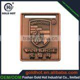 Best Selling Products China Manufacturer Brass Rose Gold Plated Adhesive Metal Furniture Tag thumbnail-1