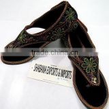 Jaipuri embroidered Heels Mojri Jutti Traditional Summer Sandals