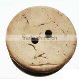 Laser Engraved Decorative Wood Buttons for Garment/clothing