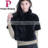 2015 Autumn And Winter Women Lenght Coat With Stand Collar Detachable Mink Fur Overcoat