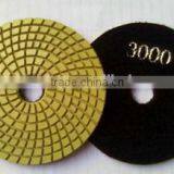 Resin Bonded Sunflower Polish Floor Concrete Wet Dry Diamond Pad thumbnail-2