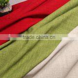 Factory Price Solid Color Thick Cotton/linen Sofa Curtain Tablecloth Fabric thumbnail-2