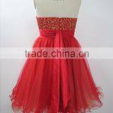 Wholesale Red Homecoming Dress Ladies Short Evening Cocktail Dresses thumbnail-3