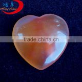 Wholesale gemstone heart stone heart shape carving