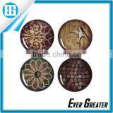 Custom Made Classical Dome Sticker Chrome Epoxy 3D Die Cut Domed Sticker