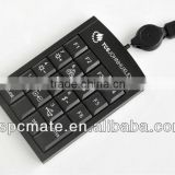 Portable Computer Promotion Gifts Mini Numeric Keypad