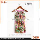 New Design Latest Western Fashion Style OEM Factory Supply Flower Pretty Lady Top 2016