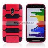 Hybrid Armor Bumper Cover Case ( TPU + Hard PC) for MOTO G2 thumbnail-3