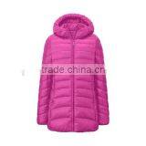 winter women high quality duck down jacket, softshell jackets ,long ultralight jackets