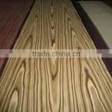 hot sale engineered zebrawood veneer for plywood