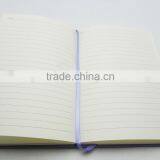 A5 Purple Thermo pu Embossed Logo Diary Note Book thumbnail-6