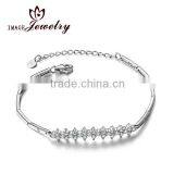 Wholesale Sterling Silver Bracelets Making Cheap Silver Link Bracelets thumbnail-1