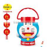 2016 New Item Funny Cartoon Projection Toy Lantern for Children With Music and 7 Colors Flashing Light thumbnail-1