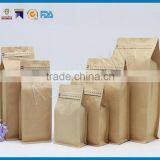 Eight-side Sealed Zipper Kraft Paper Bag thumbnail-6