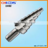 CHTOOLS HSS step drill with straight flute (imperial size)