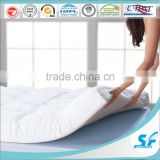 waterproof bamboo mattress down microfiber king size foam mattress topper