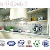 Favorable White Pvc Menbrane Door Kitchen Cabinet thumbnail-1