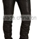 Mens Black Leather Pants - 100% Soft Lambskin - New thumbnail-1