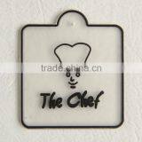 Transparent Custom Promotional Pvc Rubber Clothing Label thumbnail-2