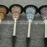 Colorful Solar Mosaic Glass Torch Lawn Light (SOM1139)
