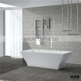 Wholesale Modern Stone Square Freestanding Bathtub thumbnail-3