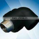PE100 HDPE Pipe Fitting Copper Female Male Threaded Elbow