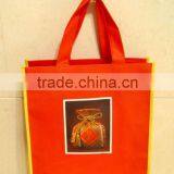 Hot-transfer printing non woven promotional bag