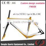 Dengfu Full Carbon Cyclo-cross Carbon Fiber Bike Frame FM058 Di2 Compatible OEM Painting 48/50/52/54/56/58cm