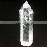 Wholesale Price Natural Clear Quartz 6 Sided Point/ Crystal Healing Wand thumbnail-1