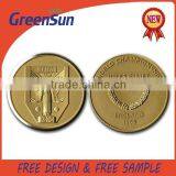 Custom Plated Metal Decorative Brass Coin thumbnail-1