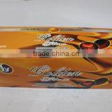 35mm Golden Quality Shisha Charcoa Long Burning Time
