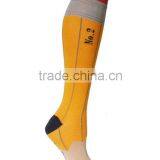 Wholesale Fashion Christmas Yellow Custom Sports Sock thumbnail-1