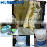 gypsum glue molding silicone rubber material molding silicone rubber material